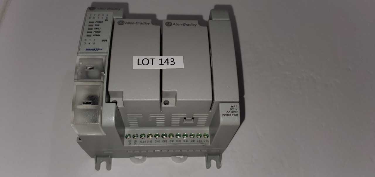 Allen Bradley Micro 830  2080-LC30-16QVB PLC - AUTOMATION & CONTROLS