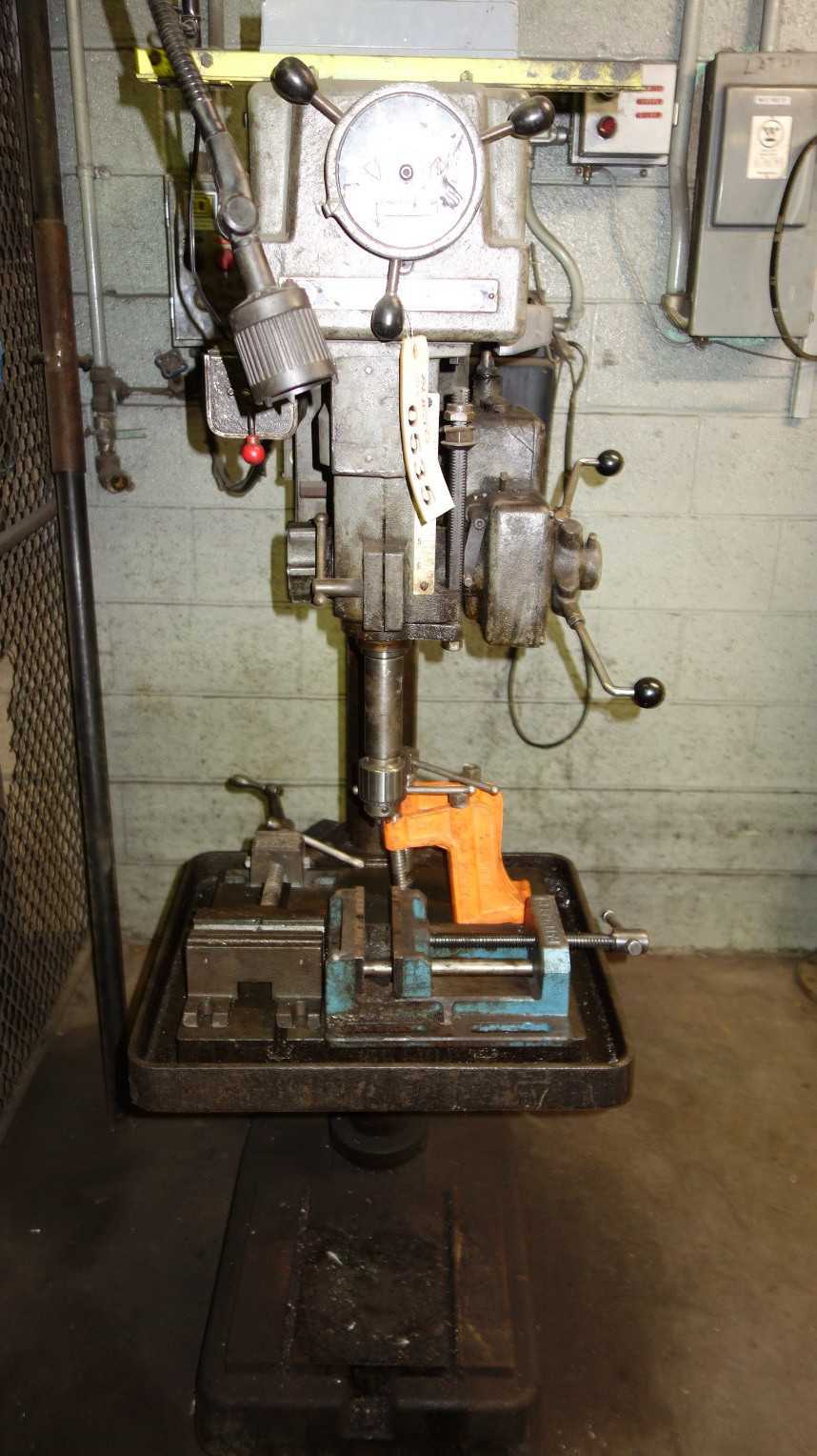 CLAUSING 2277 DRILL PRESS 460V-AC - UPRIGHT DRILL PRESSES