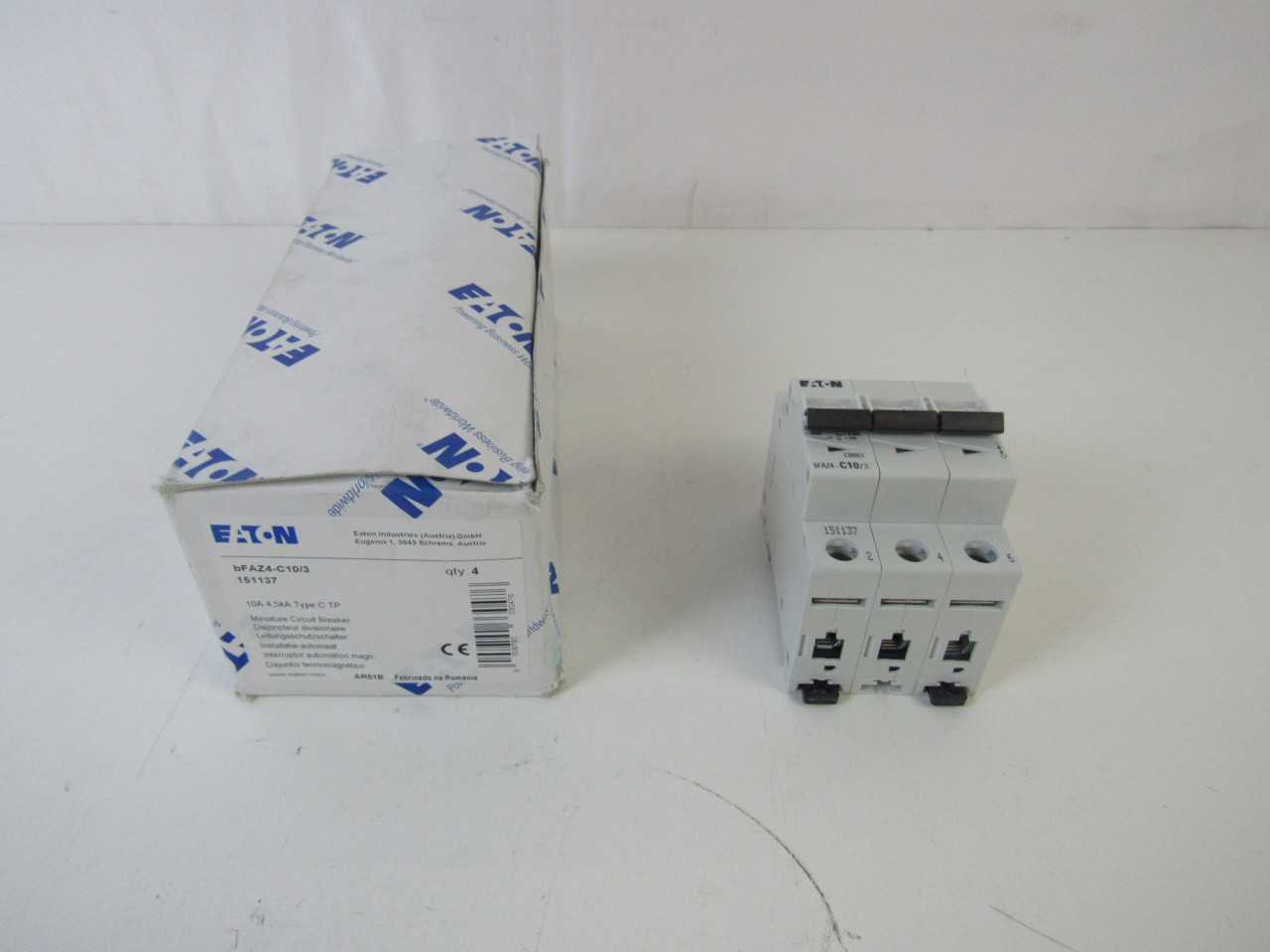 Lot of Quantity 32x BFAZ4-C10/3 MCB/Industrial - VALVES