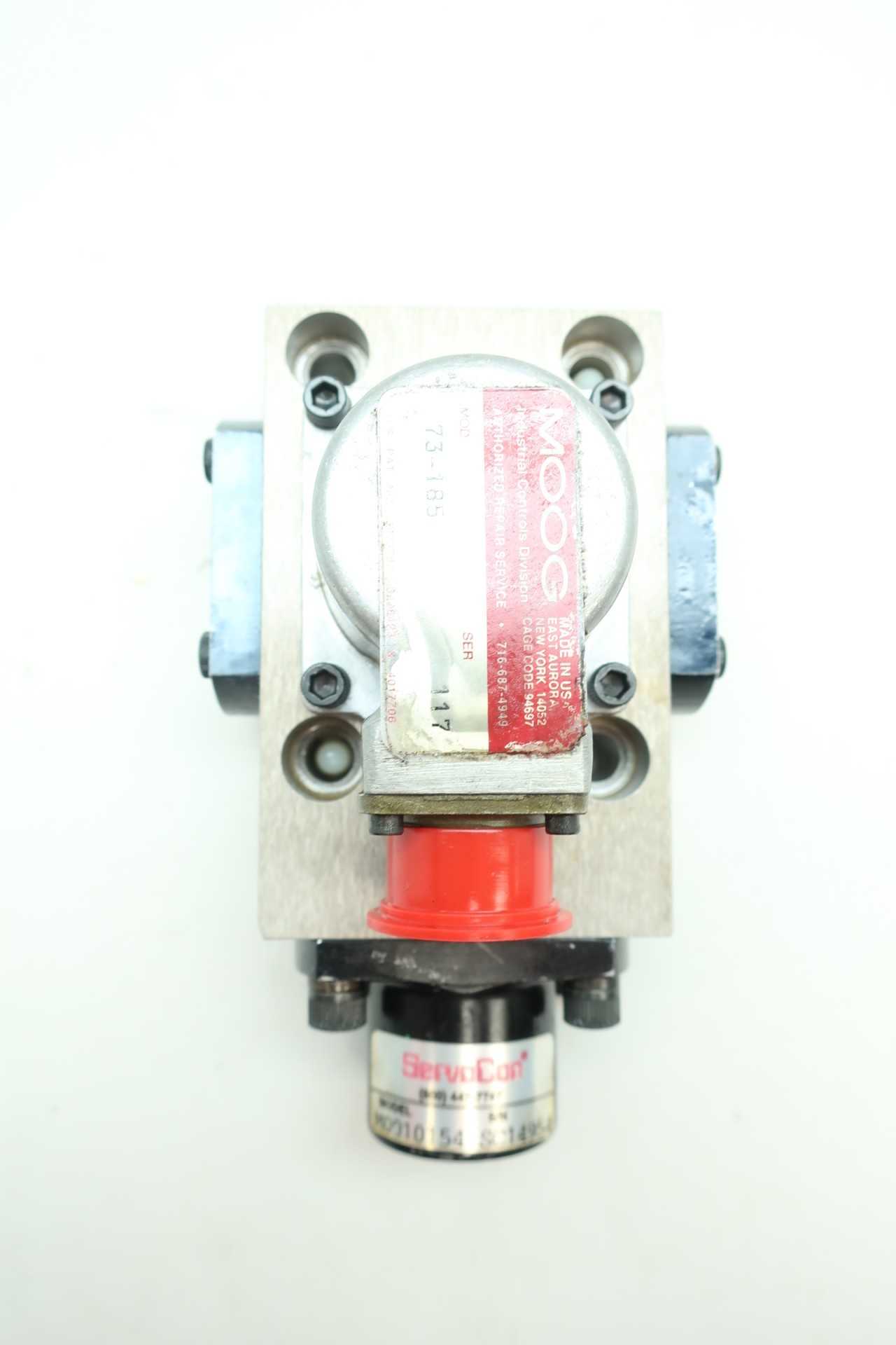 MOOG 73-185 SERVOCON HYDRAULIC SERVO VALVE - VALVES