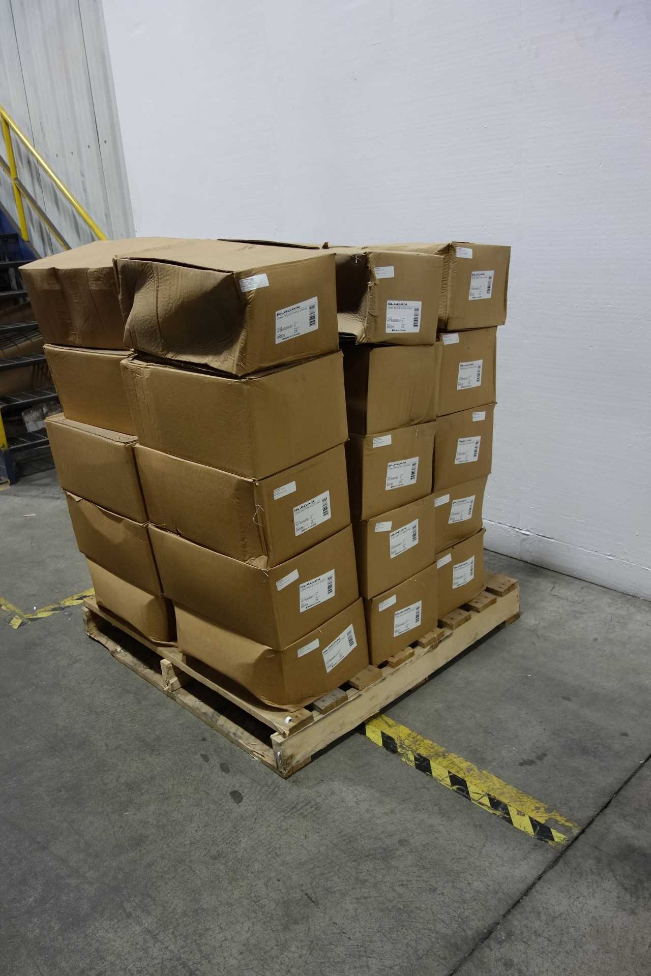LOT OF SLACAN WELD CONNECTORS BOXES OF 3 - ELECTRICAL COMPONENTS