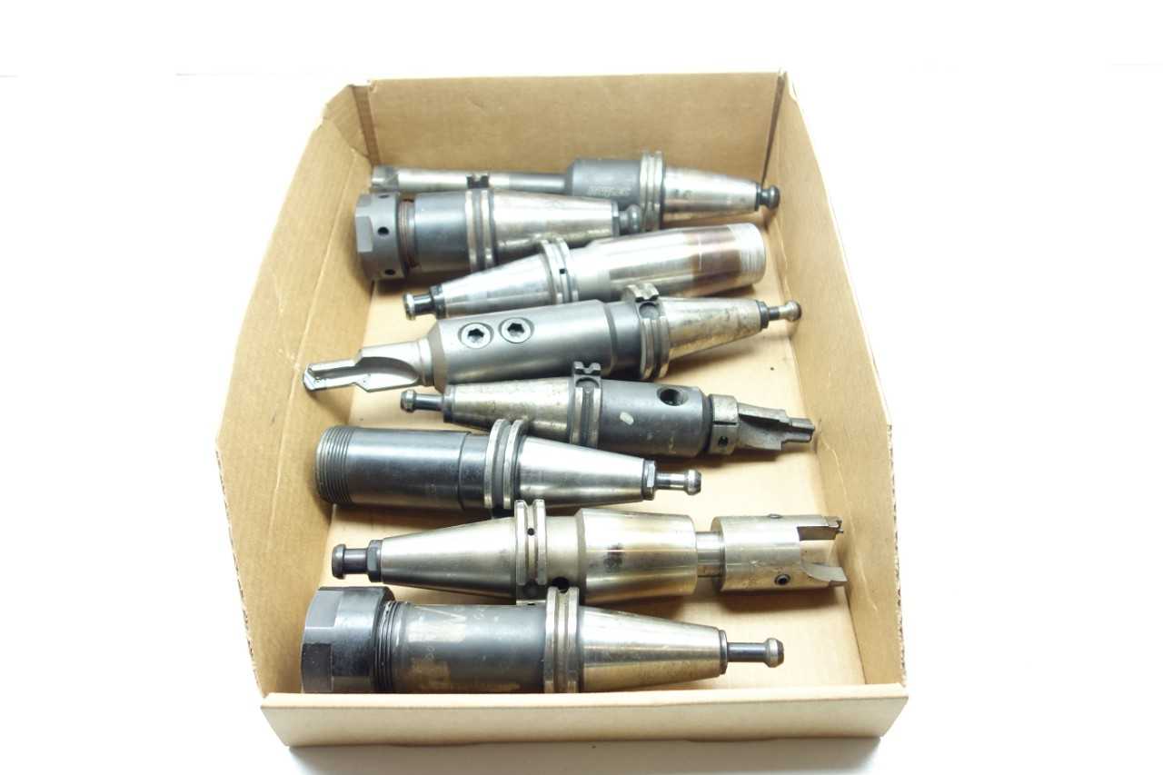 LOT OF ASSORTED CAT40 - PARLEC,BILZ - ELECTRIC POWER TOOLS