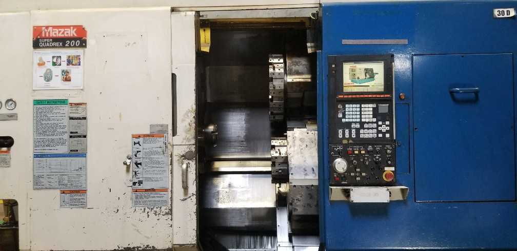 2006 Mazak Super Quadrex 200 CNC Lathe - CNC MACHINING CENTERS