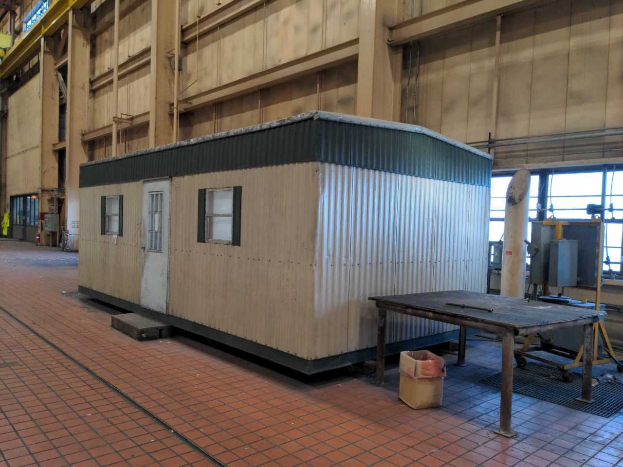 Portable building approximately 9' H x 12'W x24' L - Without Contents - PLANT & FACILITY