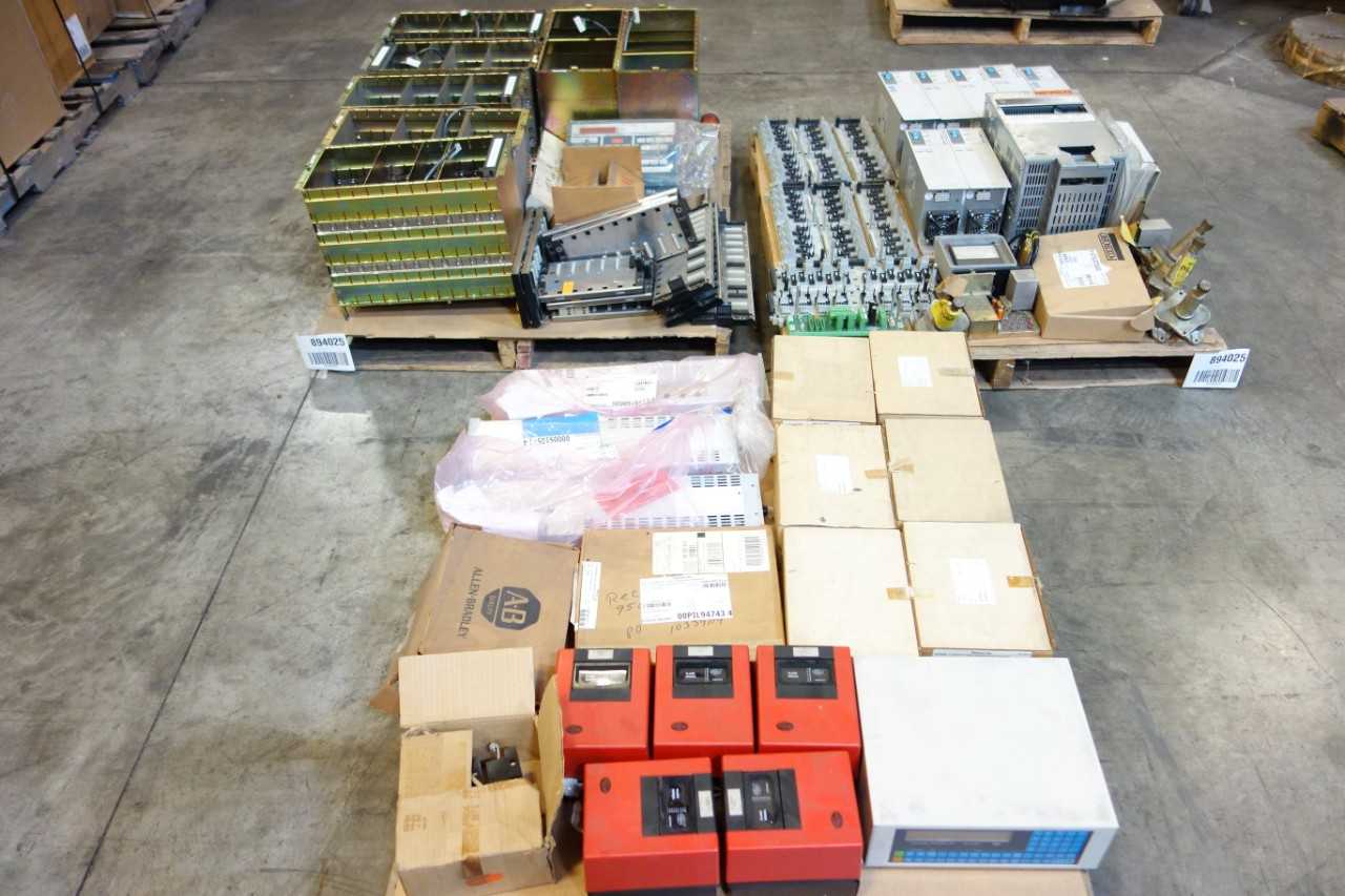 3 PALLETS OF ASSORTED AUTOMATION - INDUSTRIAL PARTS