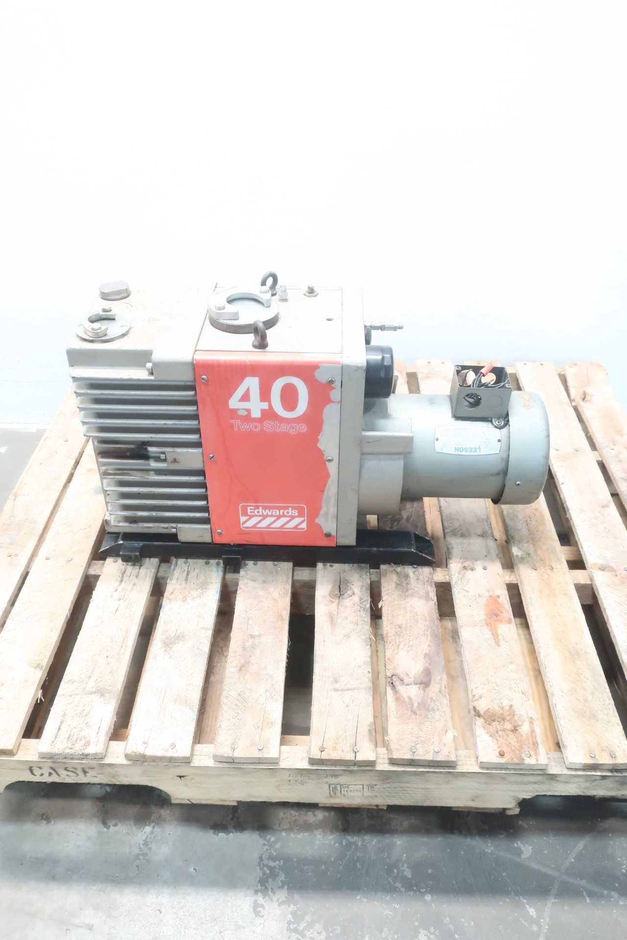 EDWARDS E2M40 FF TWO STAGE 2HP 208-230/460V-AC VACUUM PUMP - VACUUM PUMP EDWARDS E2M40 FF TWO STAGE 2HP 208-230/460V-AC VACUUM PUMP - VACUUM PUMP