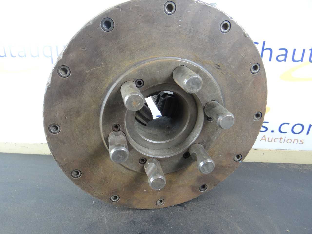 SKINNER 12 INCH 3 JAW LATHE CHUCK D1 6 MOUNT - HOLEMAKING TOOLS