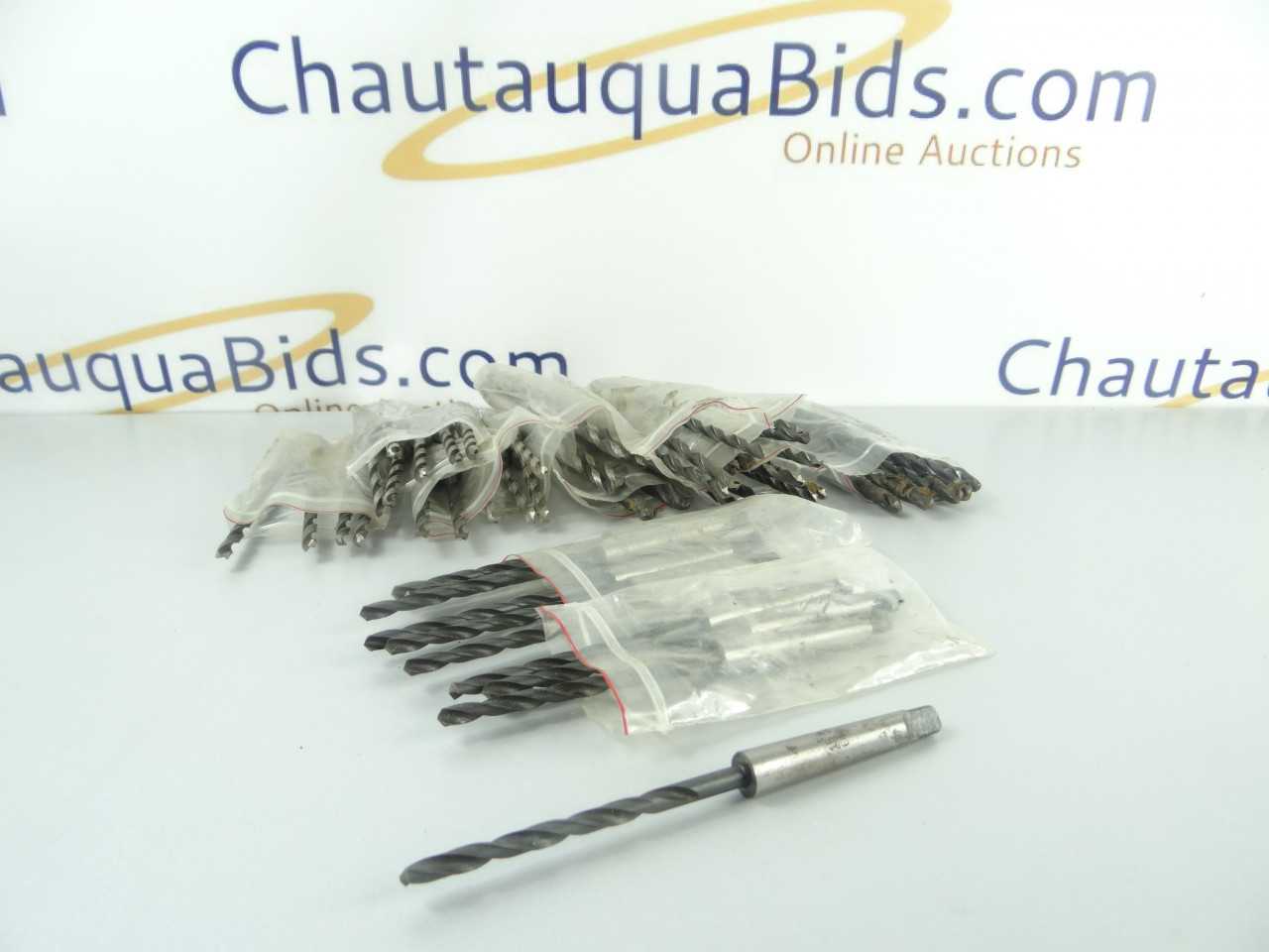 Large Lot of HSS 1MT Taper Shank Drills - MACHINING EQUIPMENT PARTS