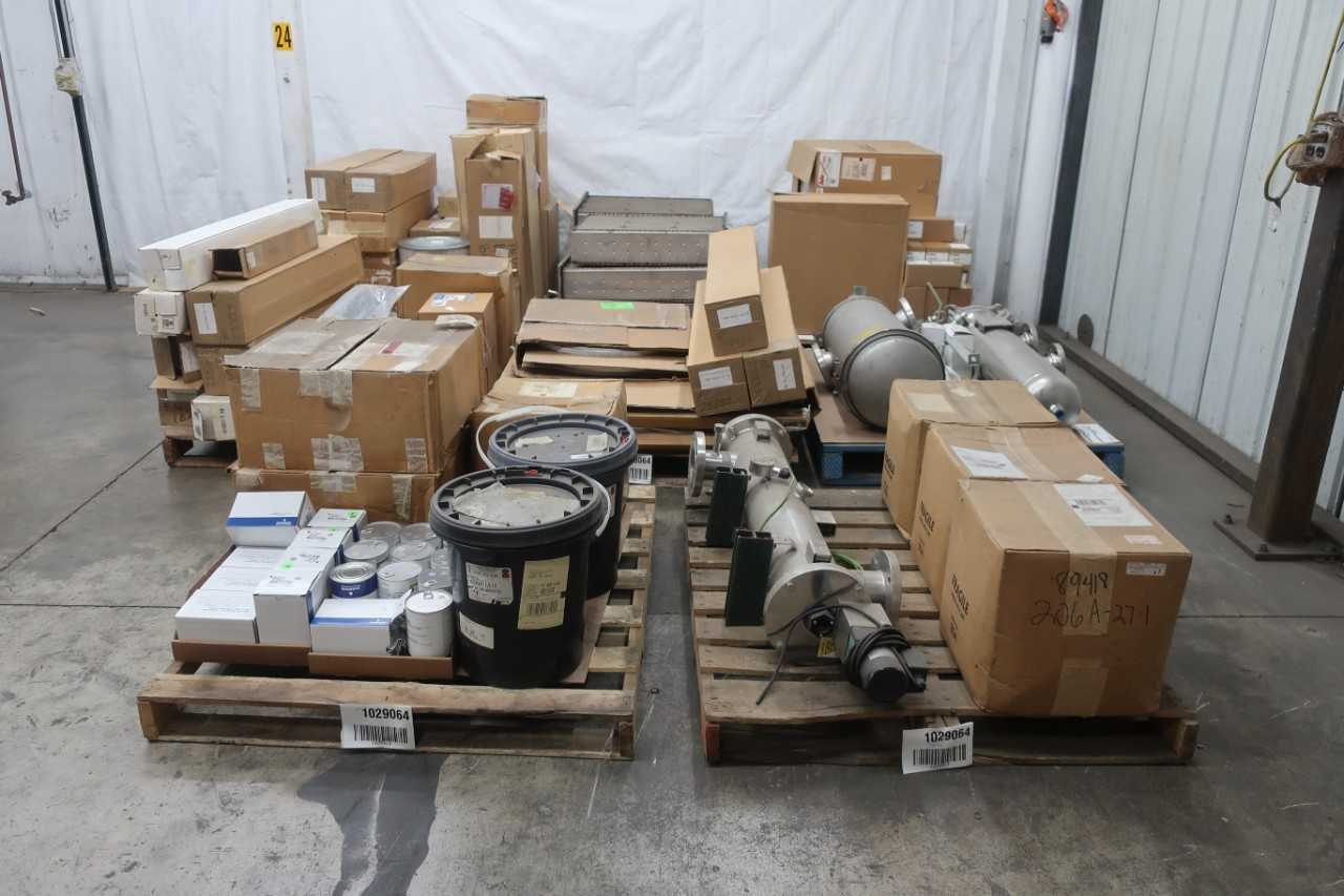 8 PALLETS OF ASSORTED FILTRATION EQUIPMENT - PROCESS EQUIPMENT
