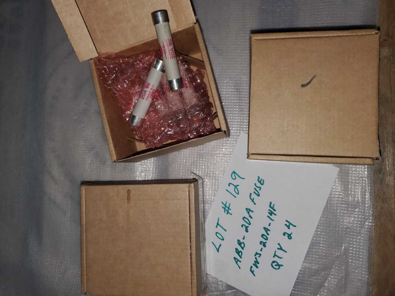 ABB-20A FUSE FWJ--14F QTY. 24 - FUSE BLOCKS