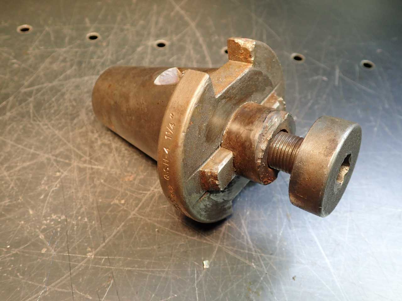 Weldon QSH-4 1-1/4" Face Shell Mill Tool Arbor for DA-50 Master Holder - MACHINING ACCESSORIES & TOOLING