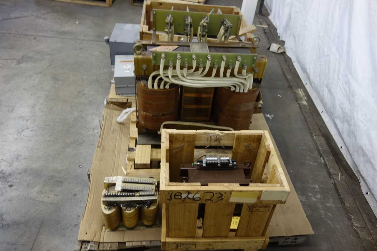 2 PALLETS OF ASSORTED TRANSFORMERS - CONTROL TRANSFORMERS