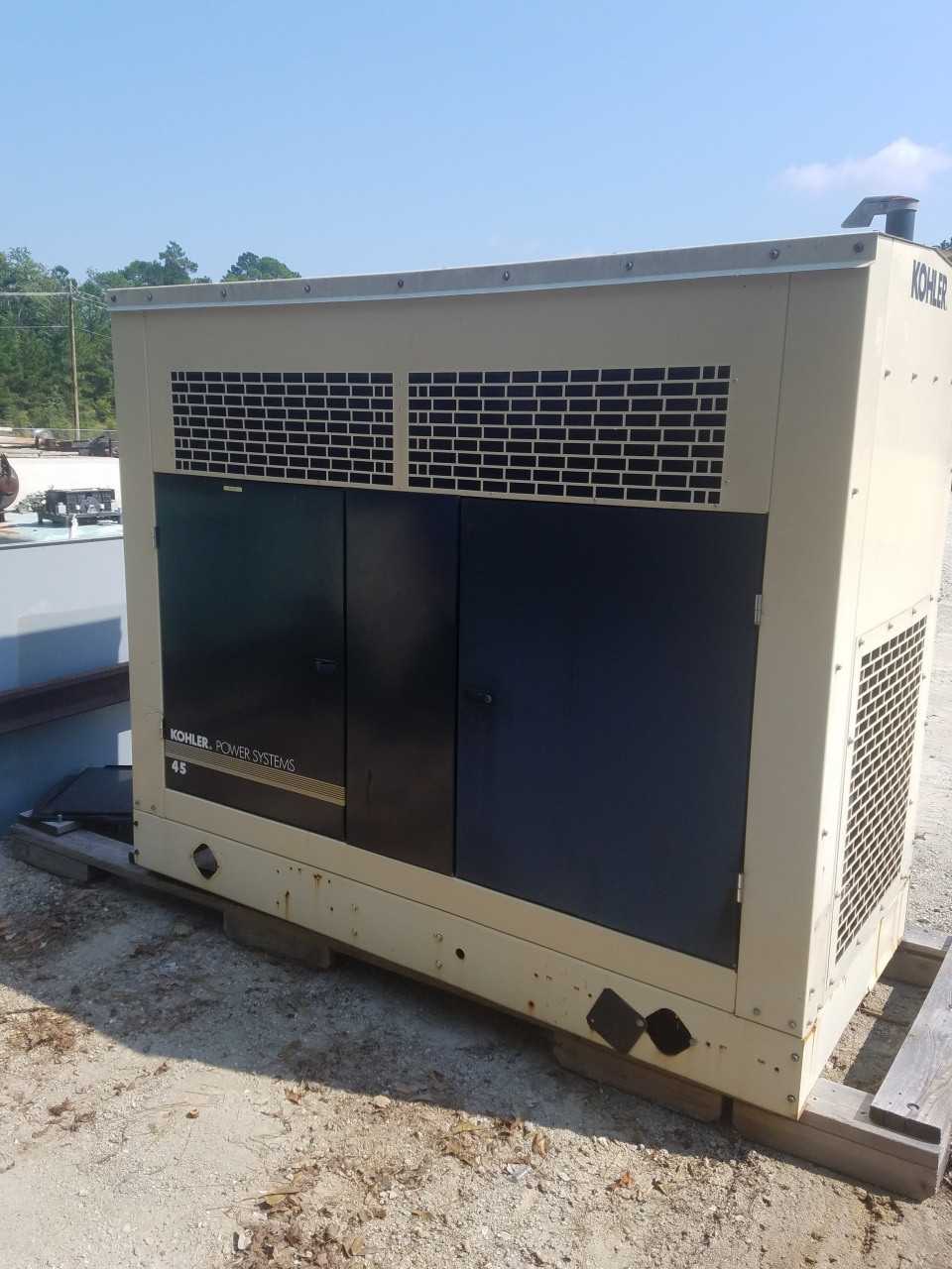 2007 Kohler 45RZG Generator - STANDBY POWER GENERATOR