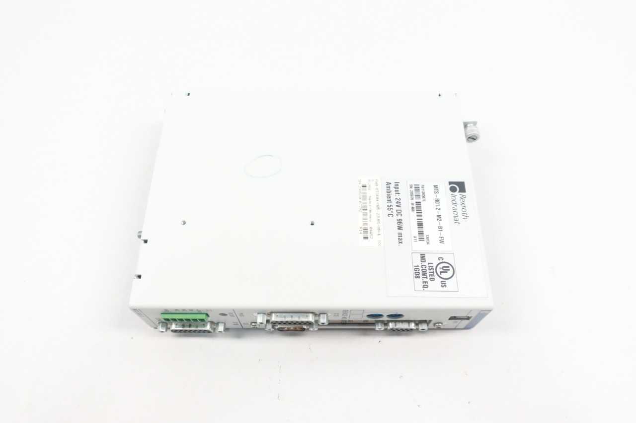 REXROTH MTSR012M2B1FW CONTROLLER MODULE 24VDC - AUTOMATION & CONTROLS