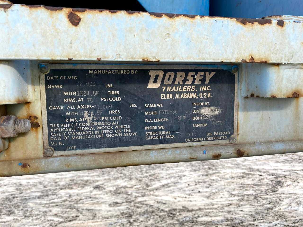 1982 Guardian Hydroblaster 700 High Pressure Pumping System Trailer - PROCESS EQUIPMENT