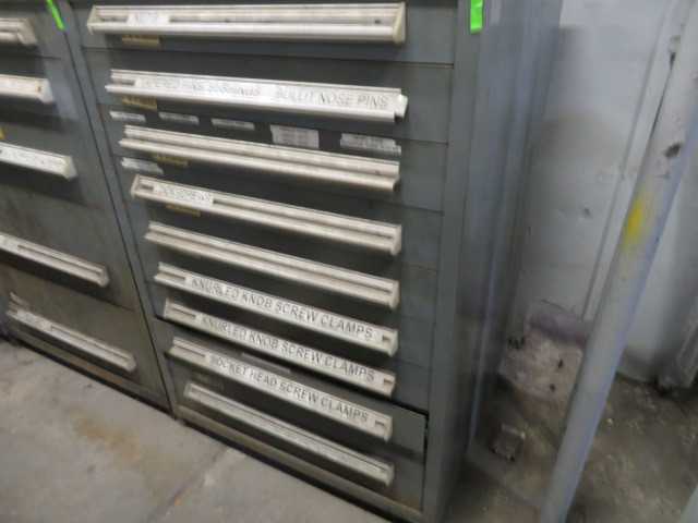 9 Drawer Stanley Vidmar and contents - MISCELLANEOUS