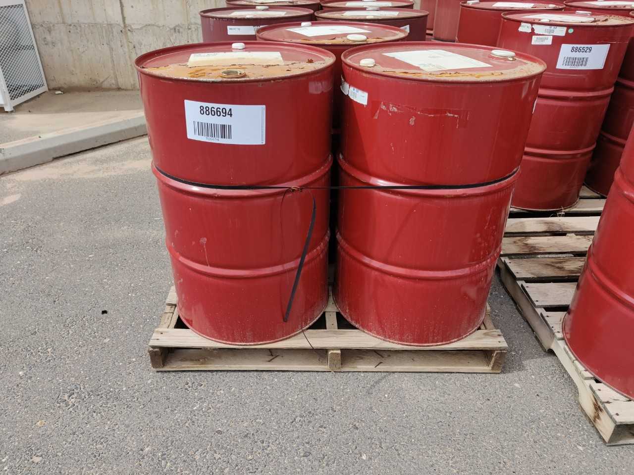 1 PALLET OF 3 55 GALLON DRUMS TERESSTIC 68 CIRCULATING OIL - ELECTRIC POWER TOOLS 1 PALLET OF 3 55 GALLON DRUMS TERESSTIC 68 CIRCULATING OIL - ELECTRIC POWER TOOLS
