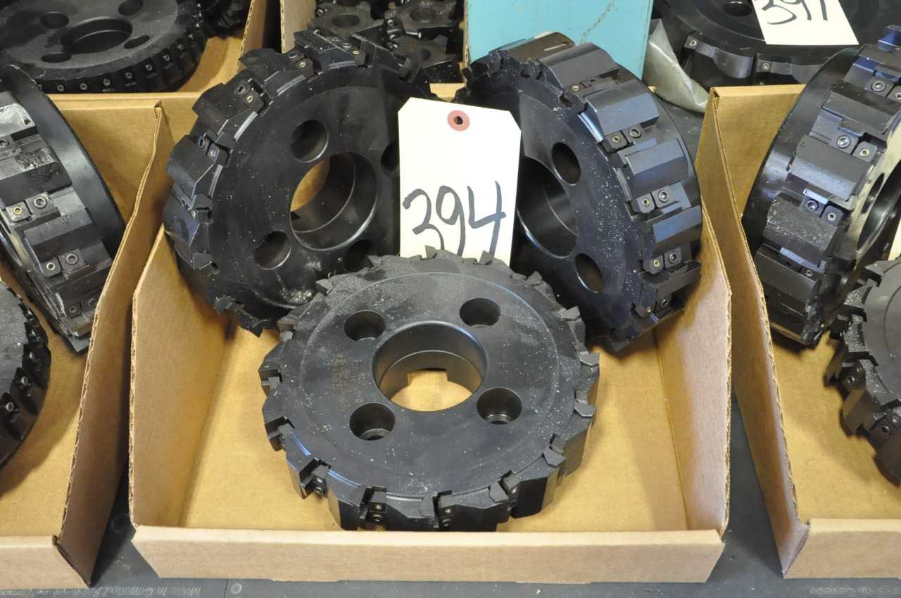Lot-(3) Insert Type Face Cutters in (1) Box - ELECTRIC POWER TOOLS