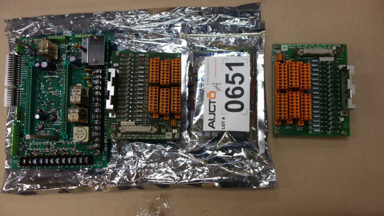 LOT OF 3 ASSORTED HONEYWELL PCB CIRCUIT BOARD - AUTOMATION & CONTROLS