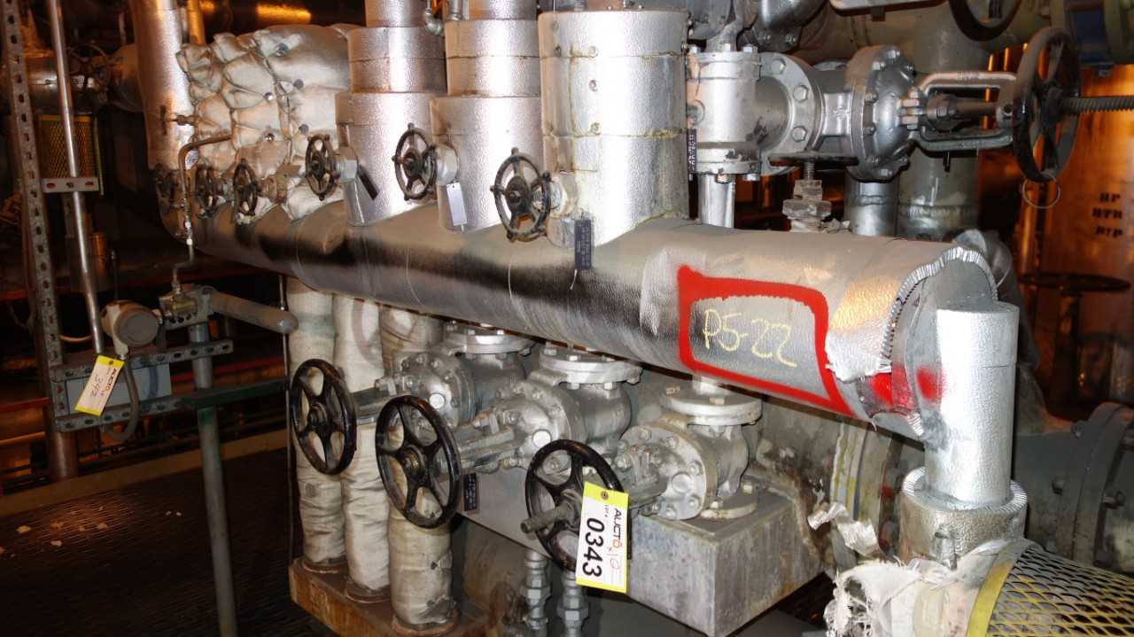 LOT OF 10 ASSORTED CRANE 47X WEDGE GATE VALVE, 8 IN, 4 IN - VALVES