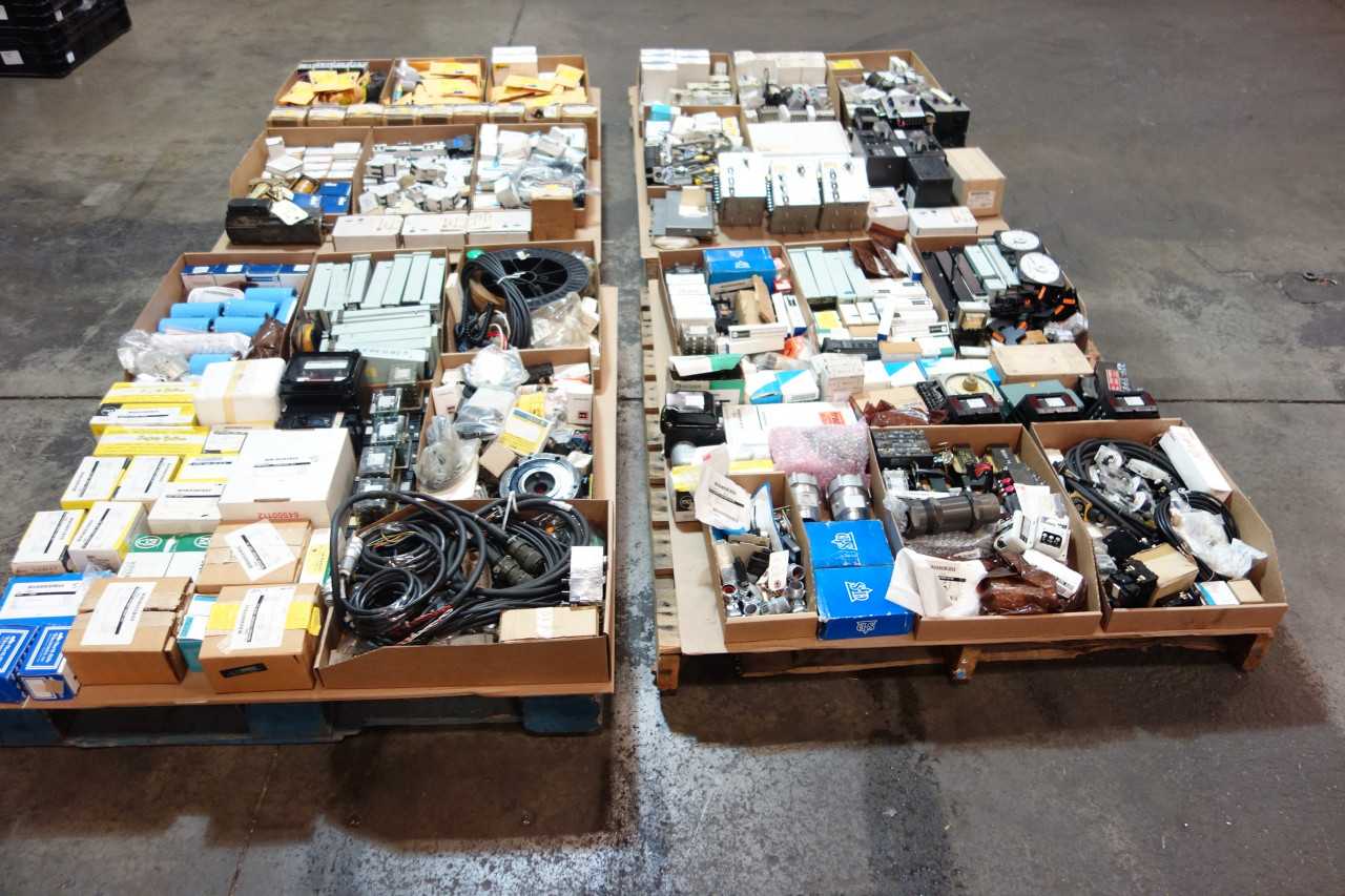 4 PALLETS OF ASSORTED ELECTRICAL, AUTOMATION, CONTROLS - ELECTRICAL COMPONENTS