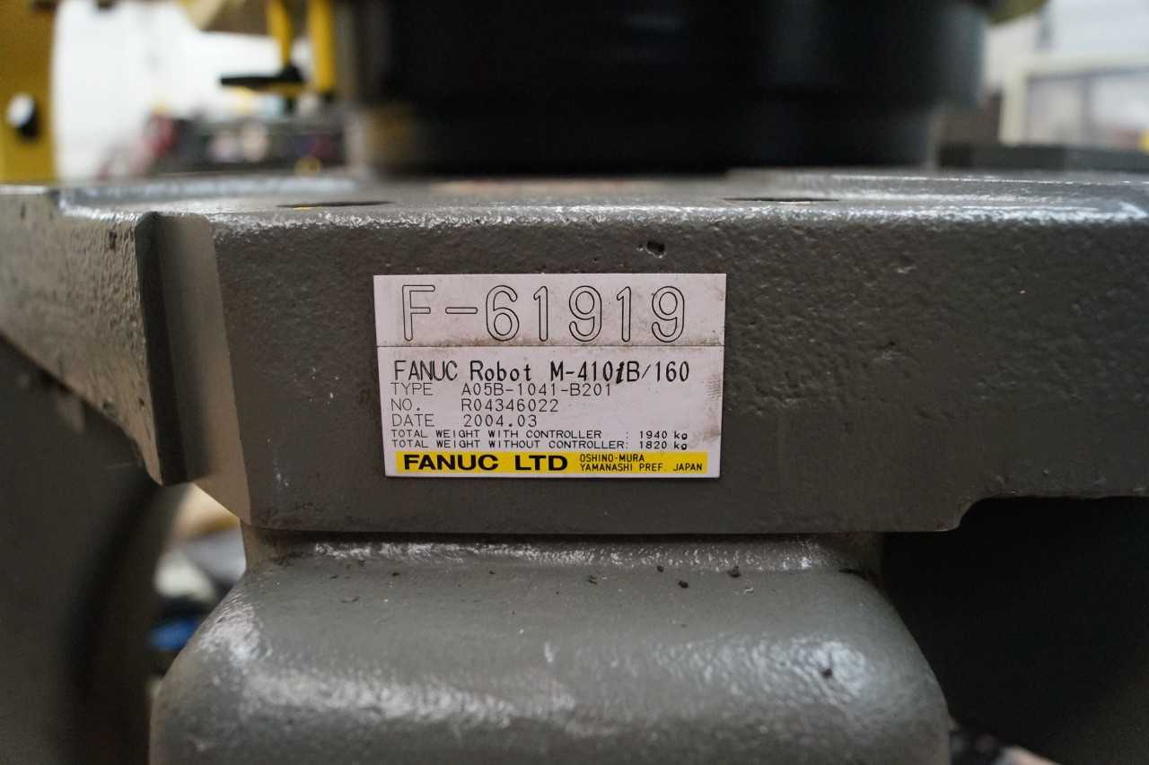 Fanuc M-410iB/160 Robotics Palletizer w/ R-J3iB Control - INDUSTRIAL ROBOTS