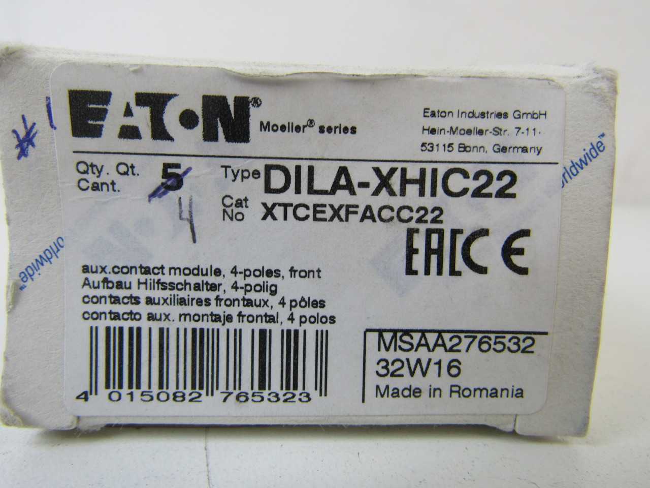 Quantity of 34x XTCEXFACC22 Contactors - CONTACTORS