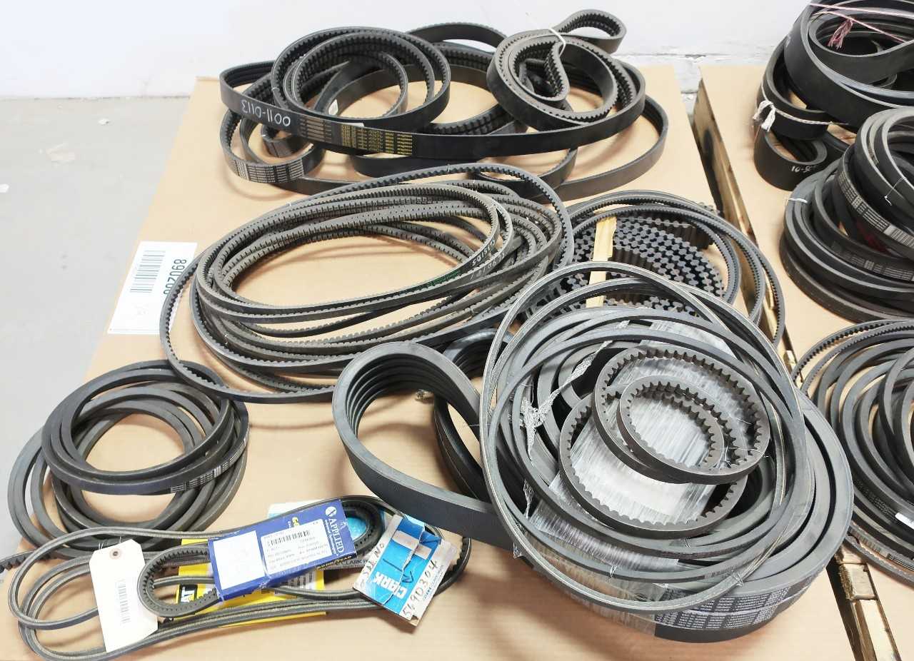 2 PALLETS OF ASSORTED POWER TRANSMISSION BELTS - POWER TRANSMISSION