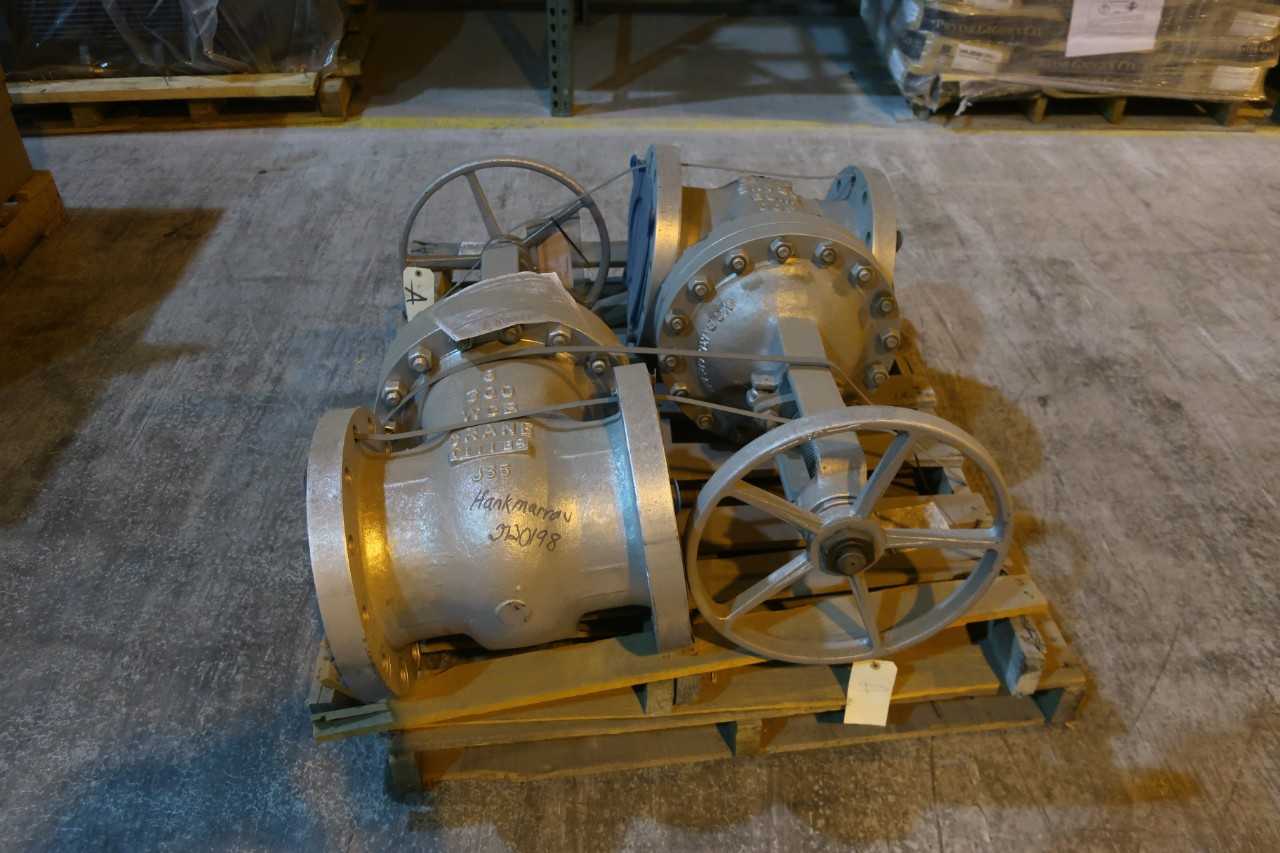 Lot Of 2 8In 300 Crane C33 Gate Valves - MISCELLANEOUS