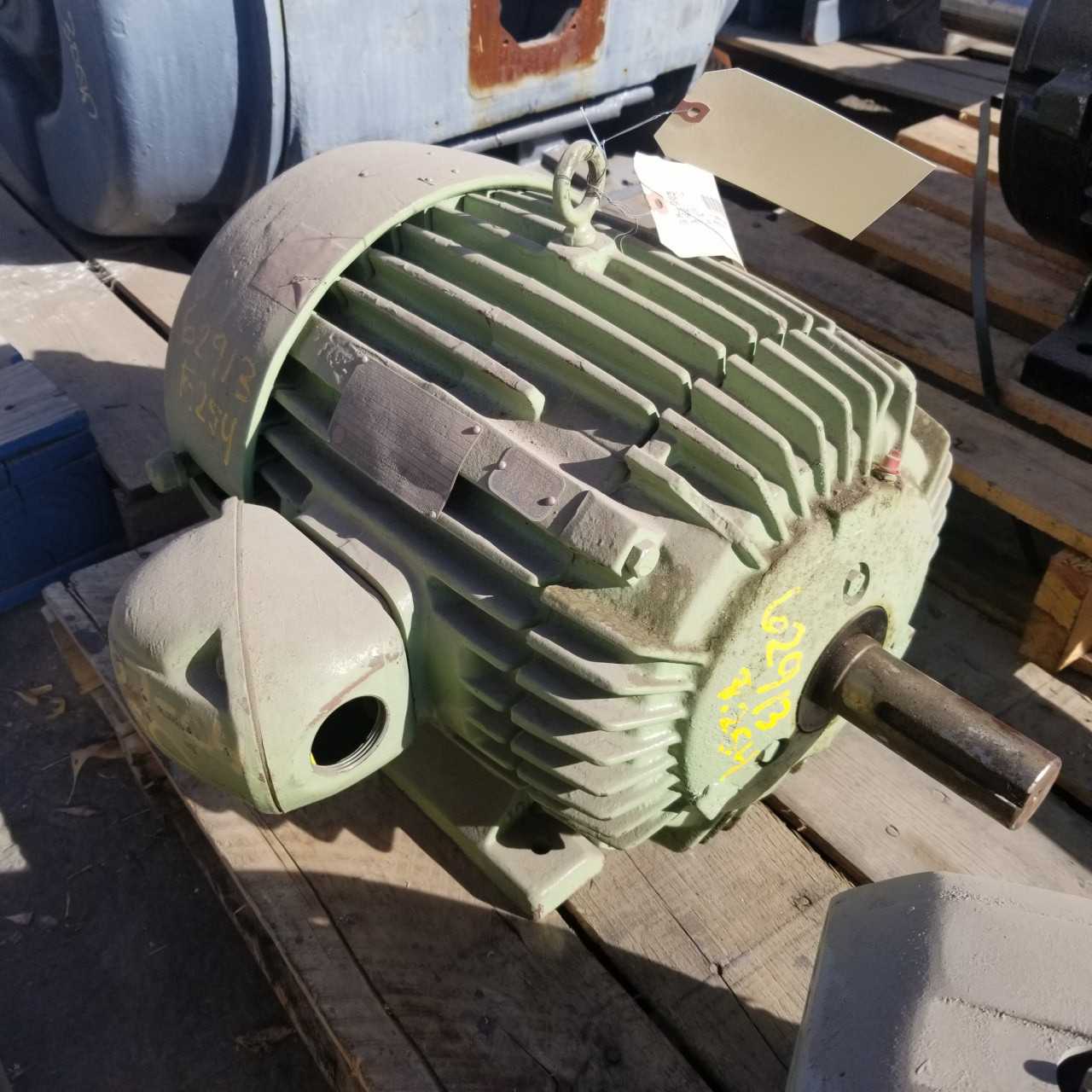 15 HP 3600 RPM 254T Frame US Electric Motor - ELECTRIC MOTORS