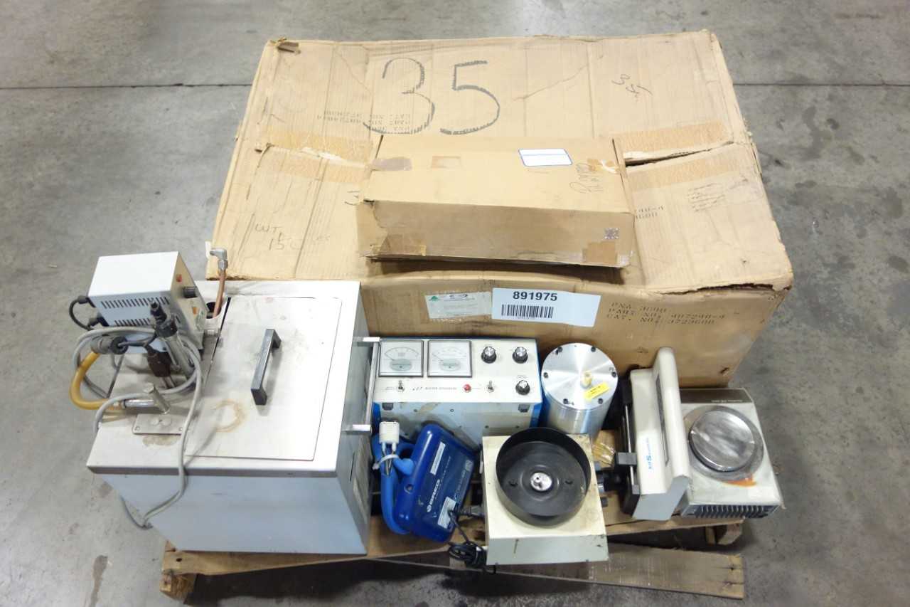 PALLET OF ASSORTED LABORATORY EQUIPMENT - INDUSTRIAL PARTS
