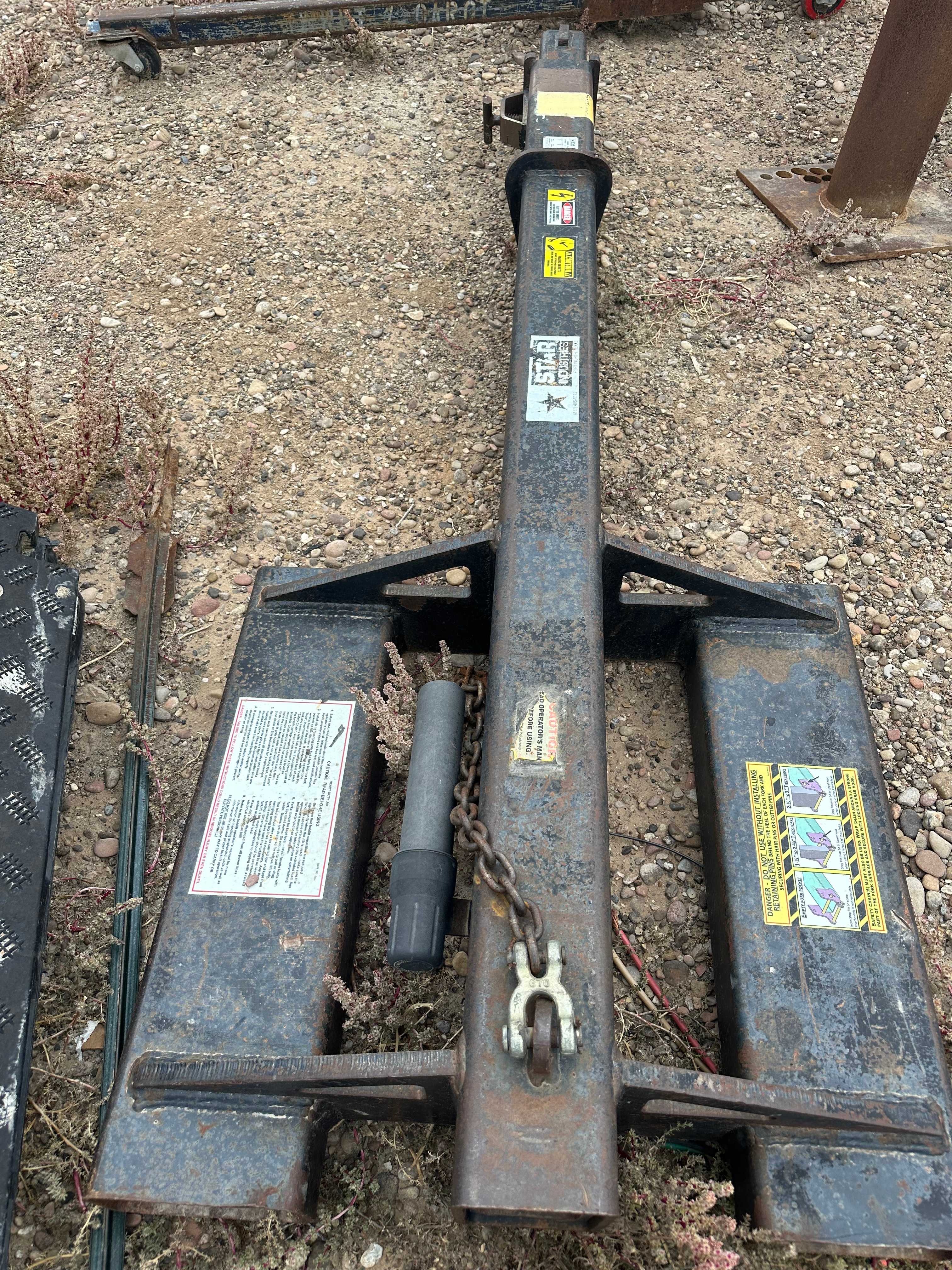 6000-LB CAPACITY FORKLIFT JIB - MANUAL PALLET JACKS