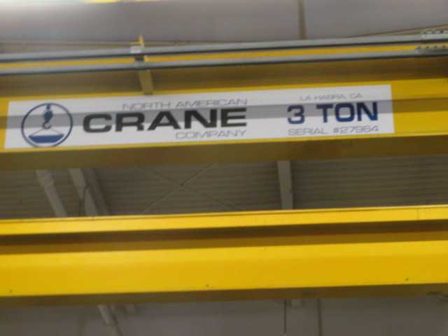 North American Crane, 3 Ton Capacity - MISCELLANEOUS