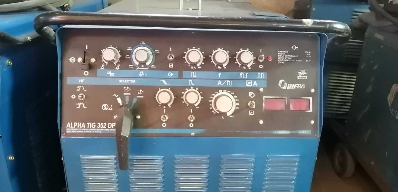 Maquina Soldadora - Infra Alphatig 352 DP / Welding Machine - Infra Alphatig 352 DP - ELECTRIC POWER TOOLS