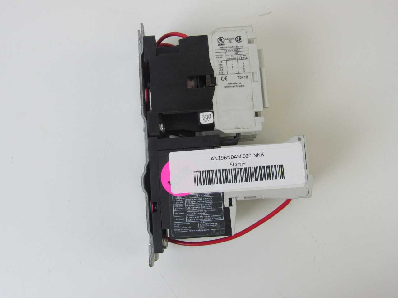 Lot of Quantity 1x AN19BN0A5E020 Starter - MOTOR STARTERS