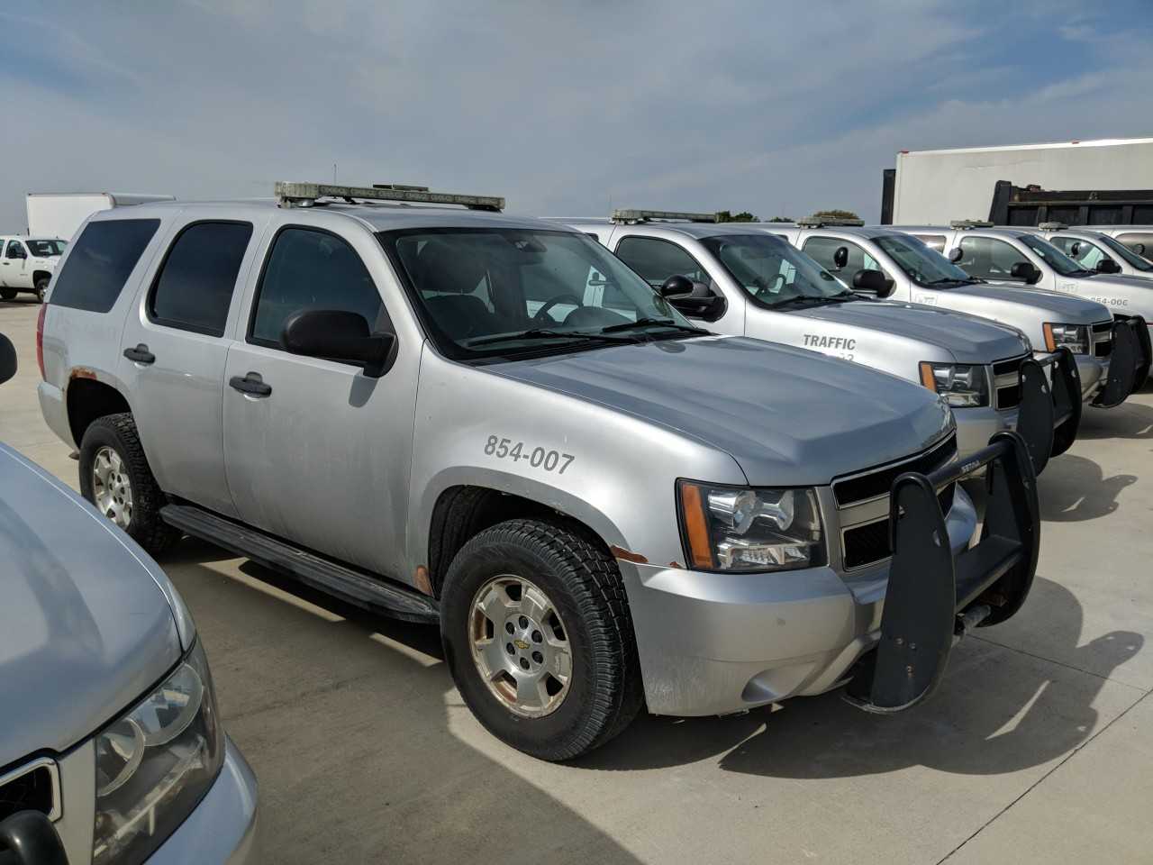2012 Chevrolet Tahoe 5.3L Engine FWD SUV - HYDRO EXCAVATOR TRUCKS