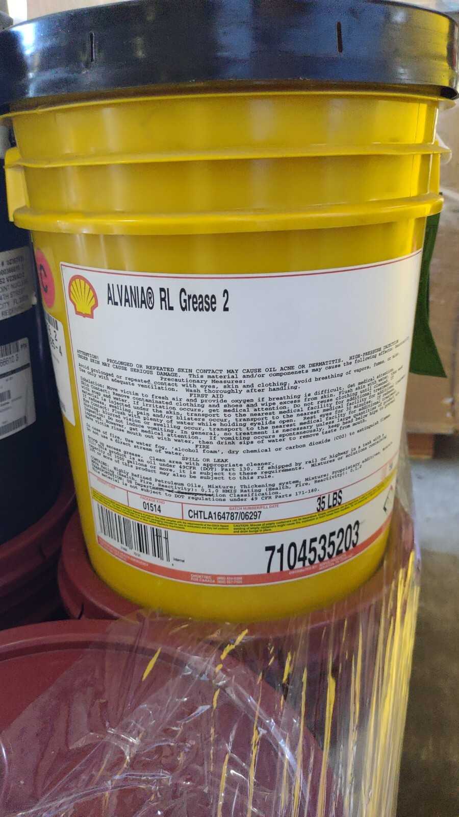 Lot of 42 - 5 gl buckets of Grease/Oil - PALLET JACKS