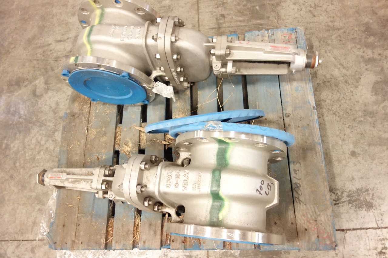 LOT OF 2 VELAN 10 IN GATE VALVES - VALVES