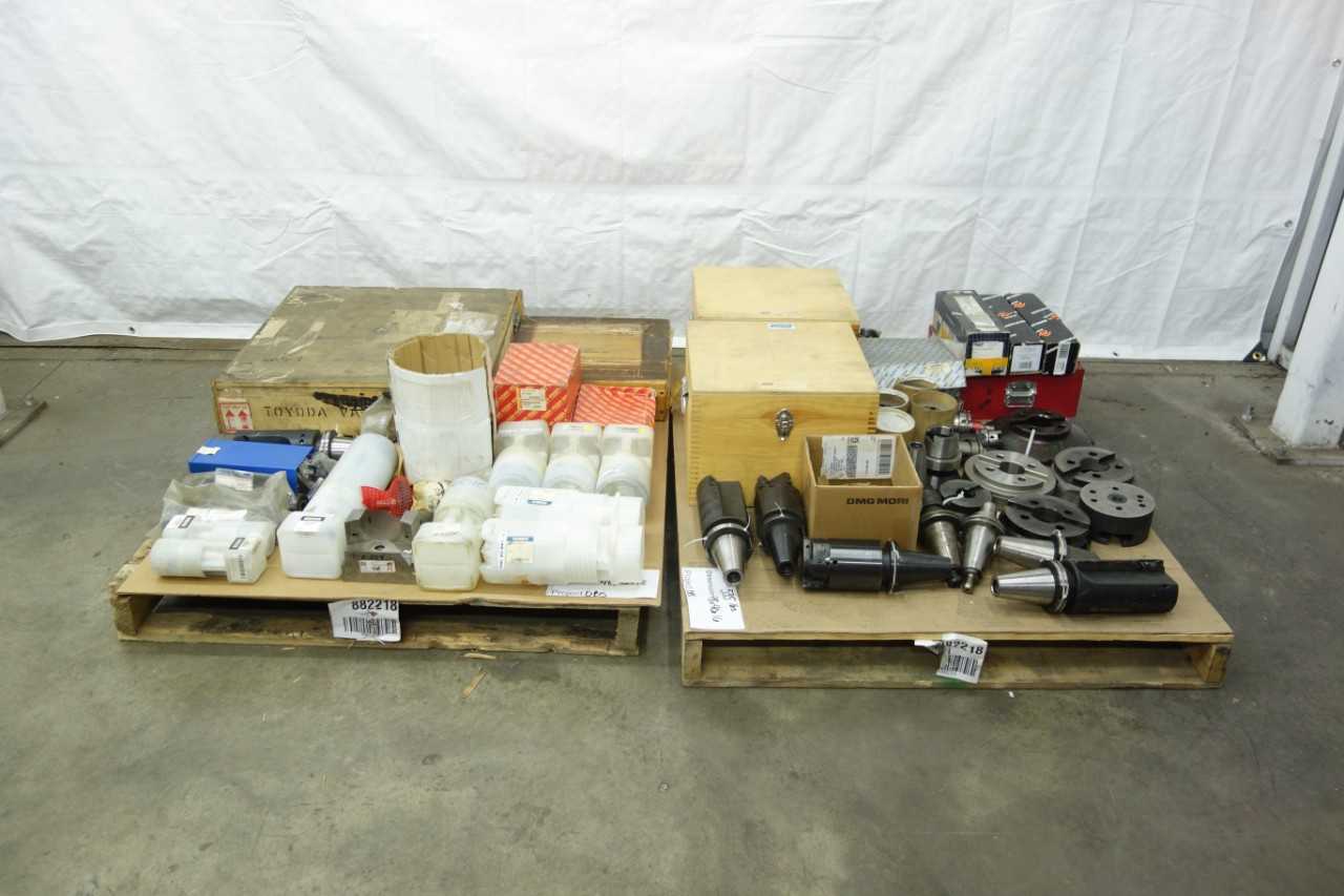 2 PALLETS OF METALWORKING REPLACEMENT TOOLS - ELECTRIC POWER TOOLS