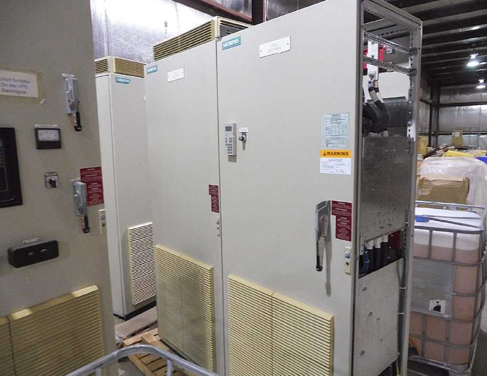 2003 Siemens Sinamics S120CM 500HP Variable Frequency Drive - MOTOR DRIVES