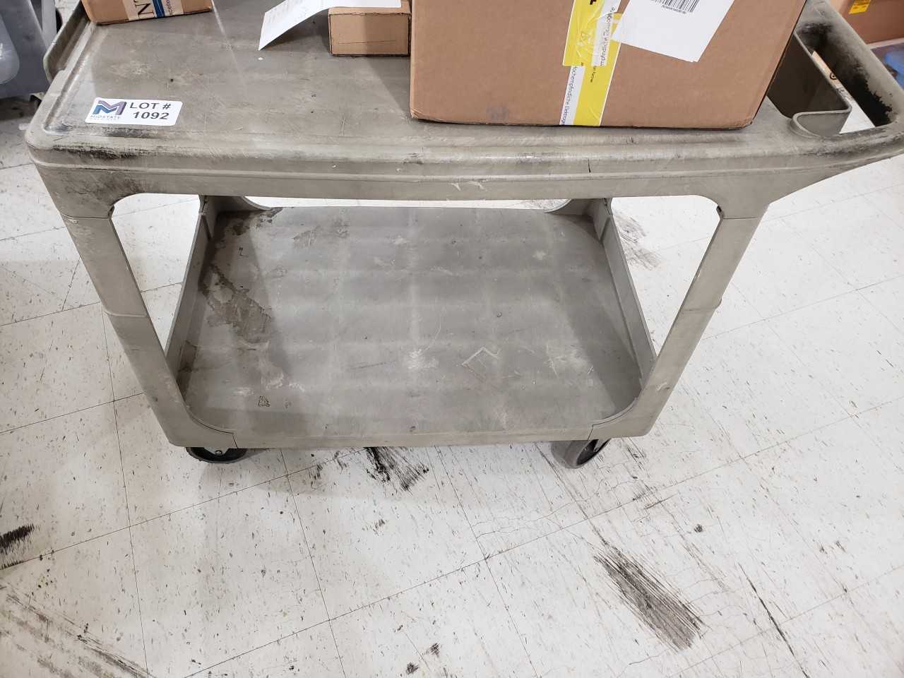 Plastic Rolling Cart No Contents - MISCELLANEOUS Plastic Rolling Cart No Contents - MISCELLANEOUS