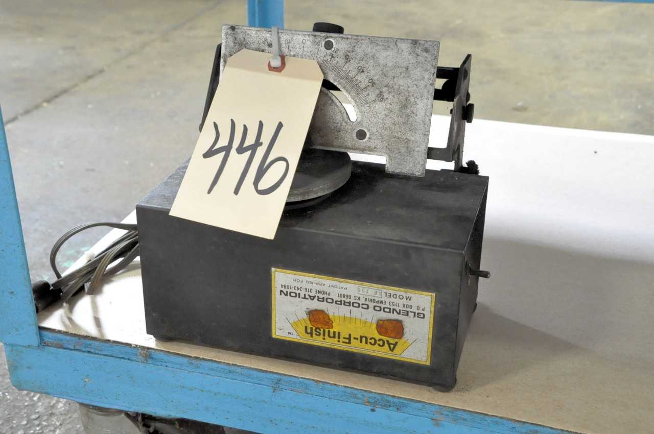 Accu Finish Model AF 791 Grinding Machine - GRINDING MACHINES