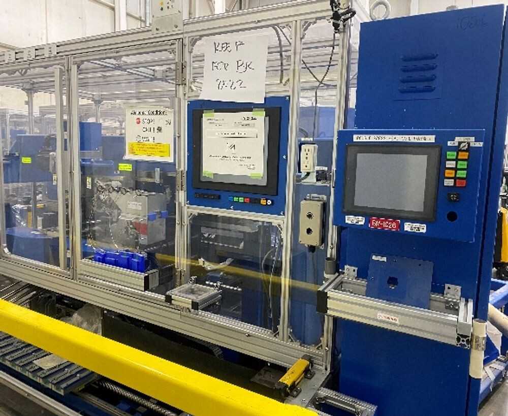 DOUBLE HEAD PRESS COIL FORMER - PROCESS EQUIPMENT