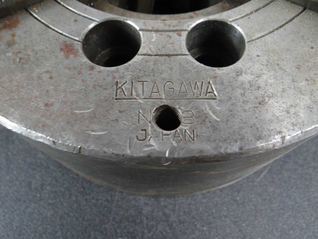 KITAGAWA POWER LATHE CHUCK 8 INCH DIAMETER - MACHINING ACCESSORIES & TOOLING