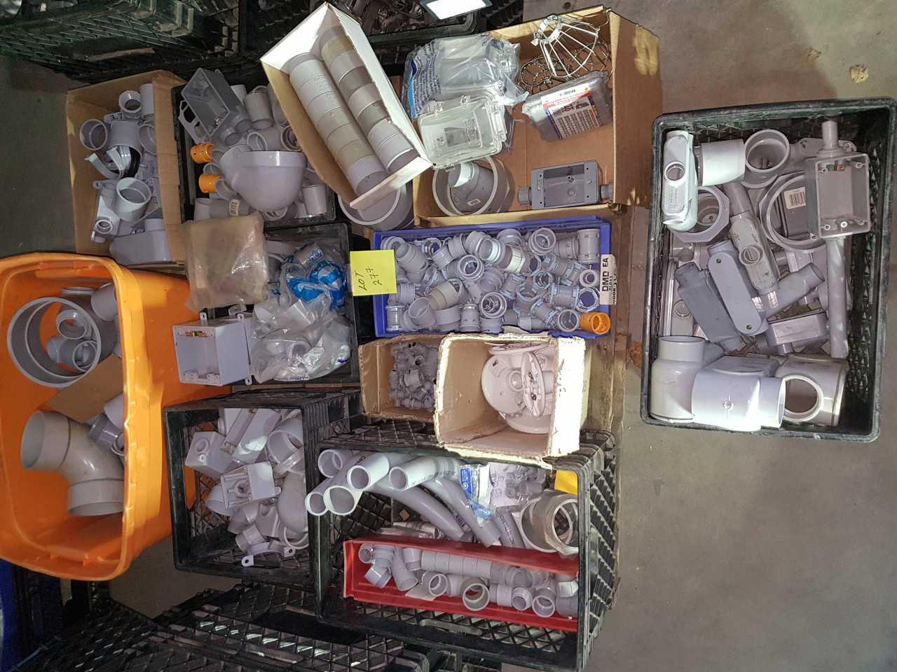 ONE SKID OF MIXING FITTINGS - PROCESS EQUIPMENT ONE SKID OF MIXING FITTINGS - PROCESS EQUIPMENT