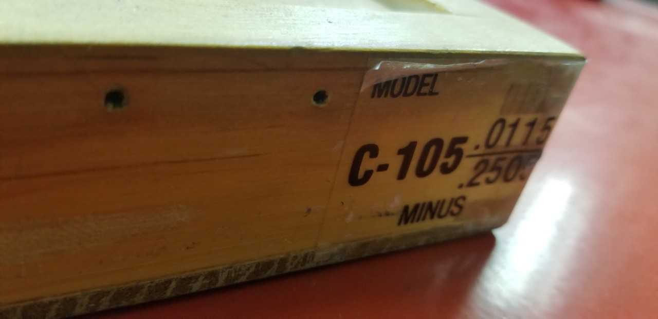 Pin Gauge Set .0115-.2505 - INSTRUMENTATION