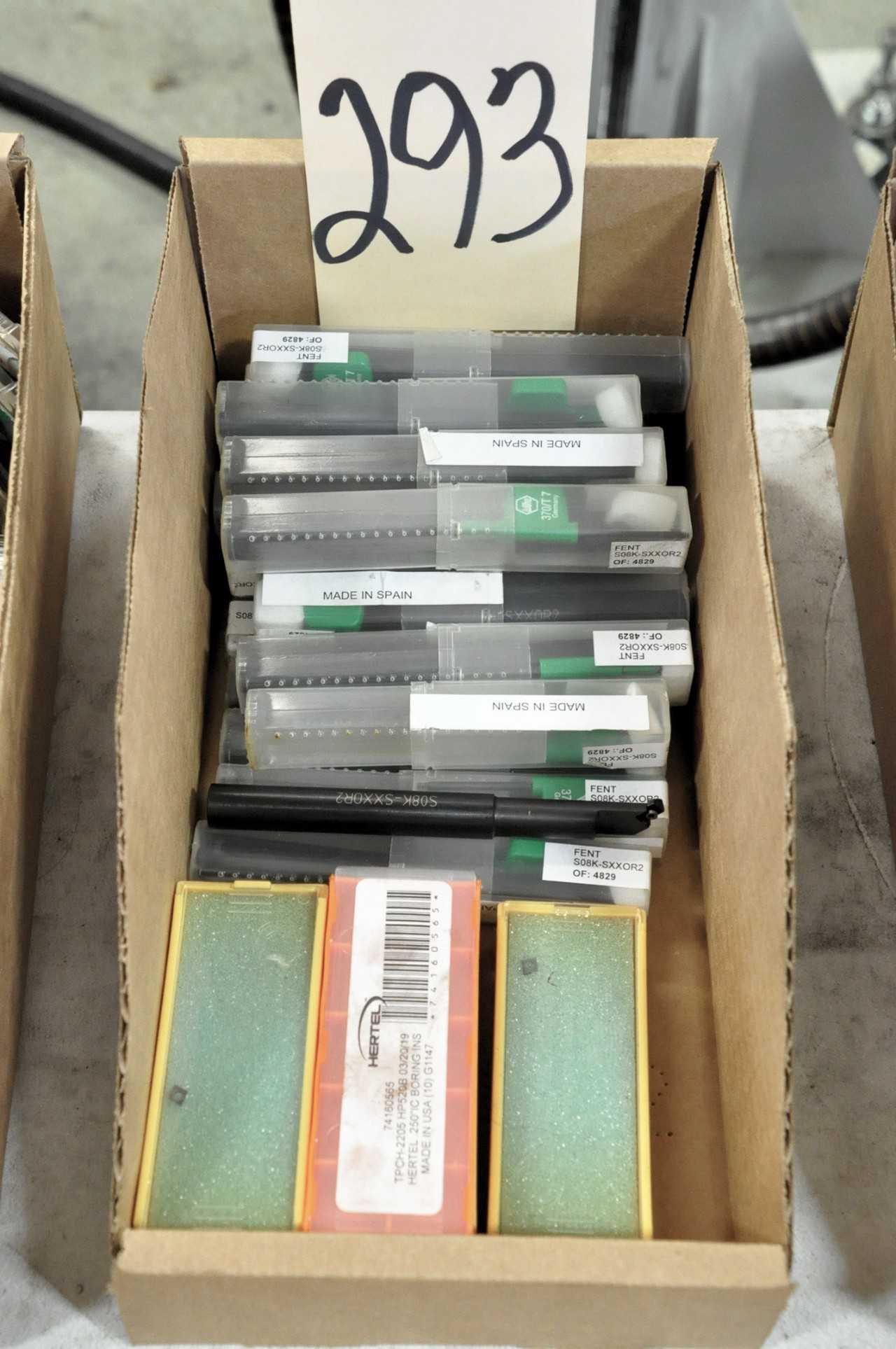 Carbide Boring Bars with Inserts in 1 Box - MACHINING ACCESSORIES & TOOLING
