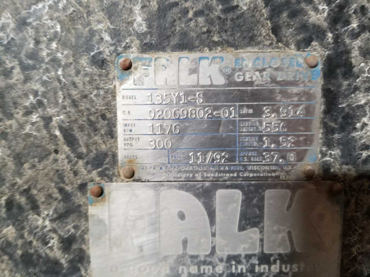 556 HP Falk Gear Reducer Model 135Y1-S - GEAR REDUCERS