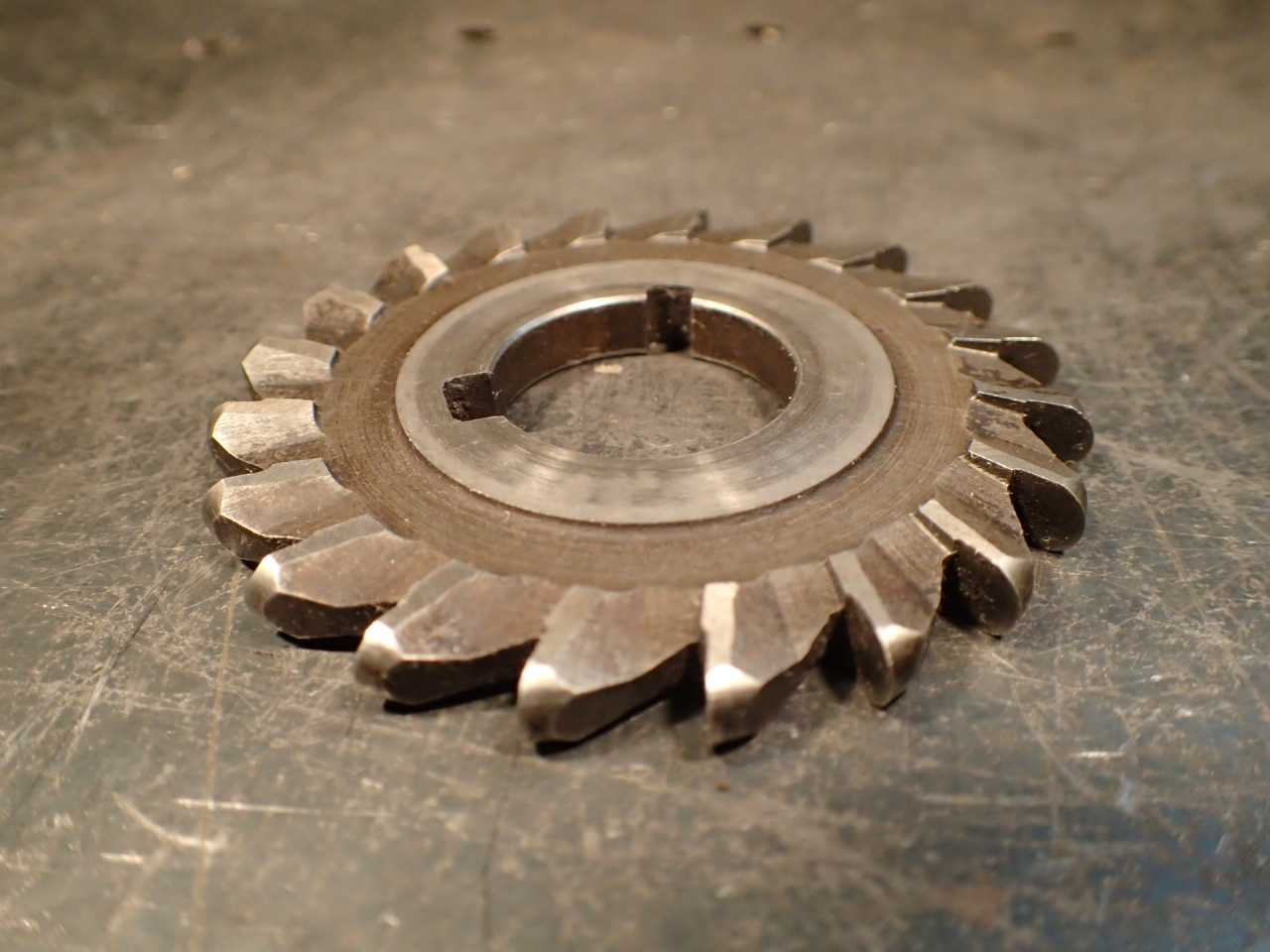 CC&R 1/4" Cir (1/8 Rad) Convex Milling Cutter 3" OD 1" Horizontal Mill Arbor USA - MILLING TOOLS