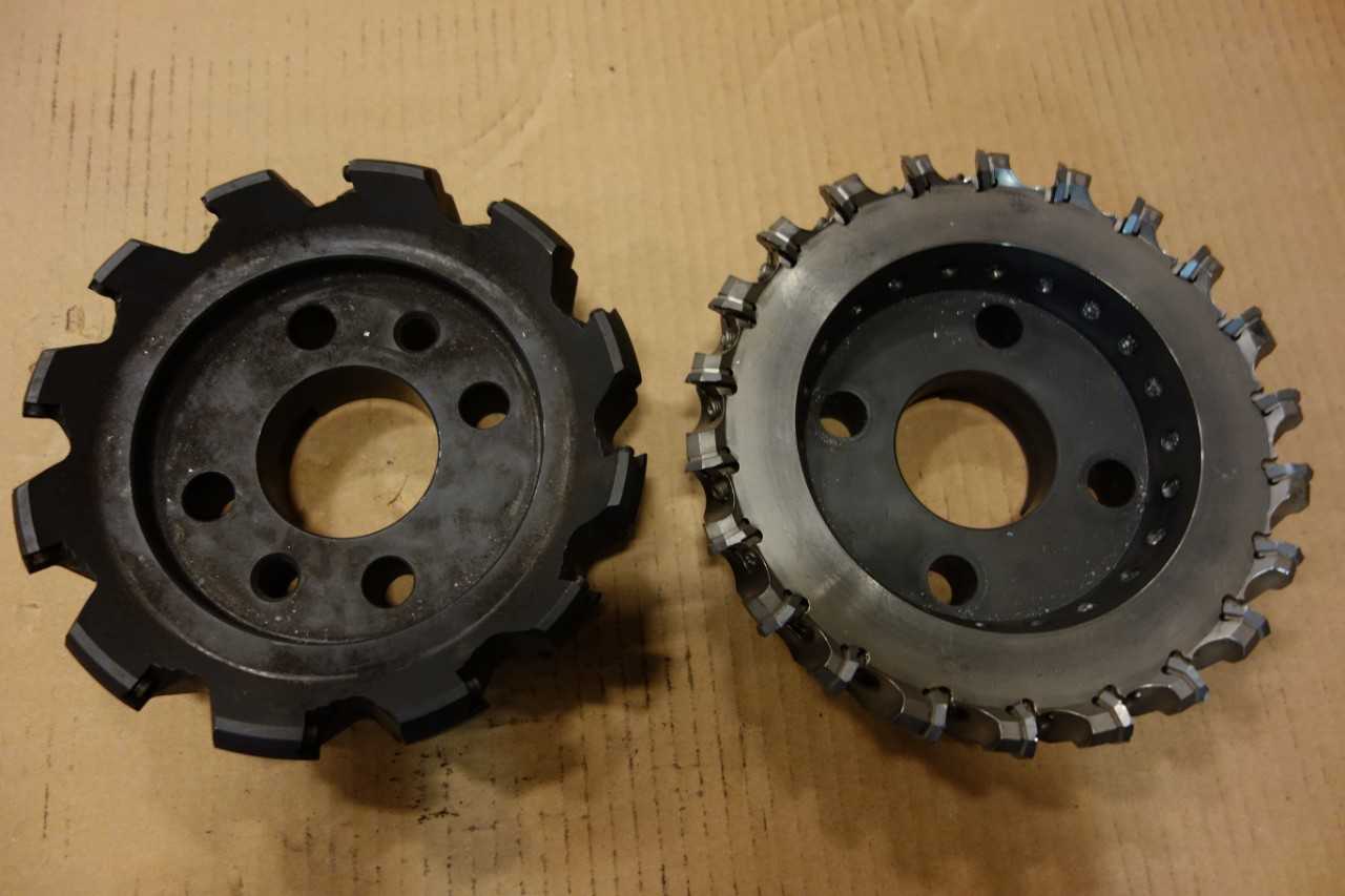 LOT OF ASSORTED SURFACE MILLS AND CUTTERS - VALENITE, CLAPP & HANEY - MACHINING ACCESSORIES & TOOLING